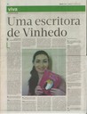  Uma escritora de Vinhedo