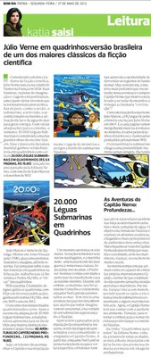 Júlio Verne em quadrinhos: versão brasileira de um dos maiores clássicos da ficção científica