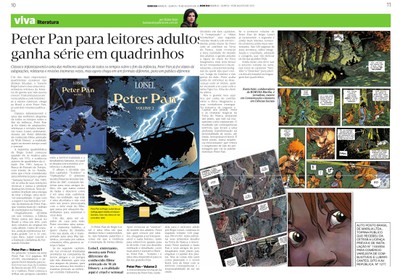 Peter Pan para leitores adultos ganha série em quadrinhos