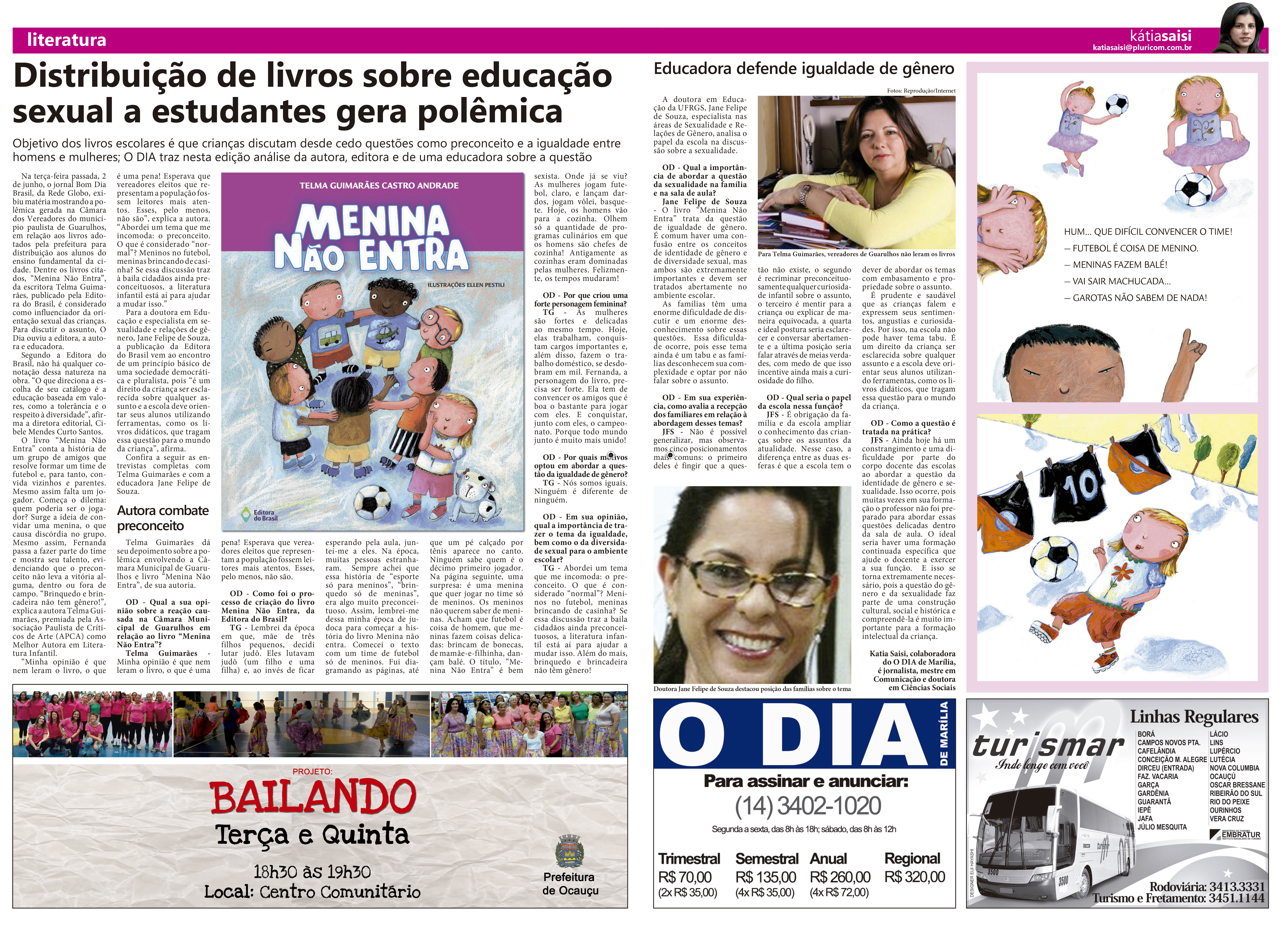 Distribuição de livros sobre educação sexual gera polêmica