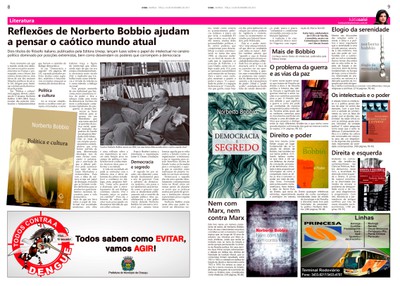 Reflexões de Norberto Bobbio ajudam a pensar o caótico mundo atual