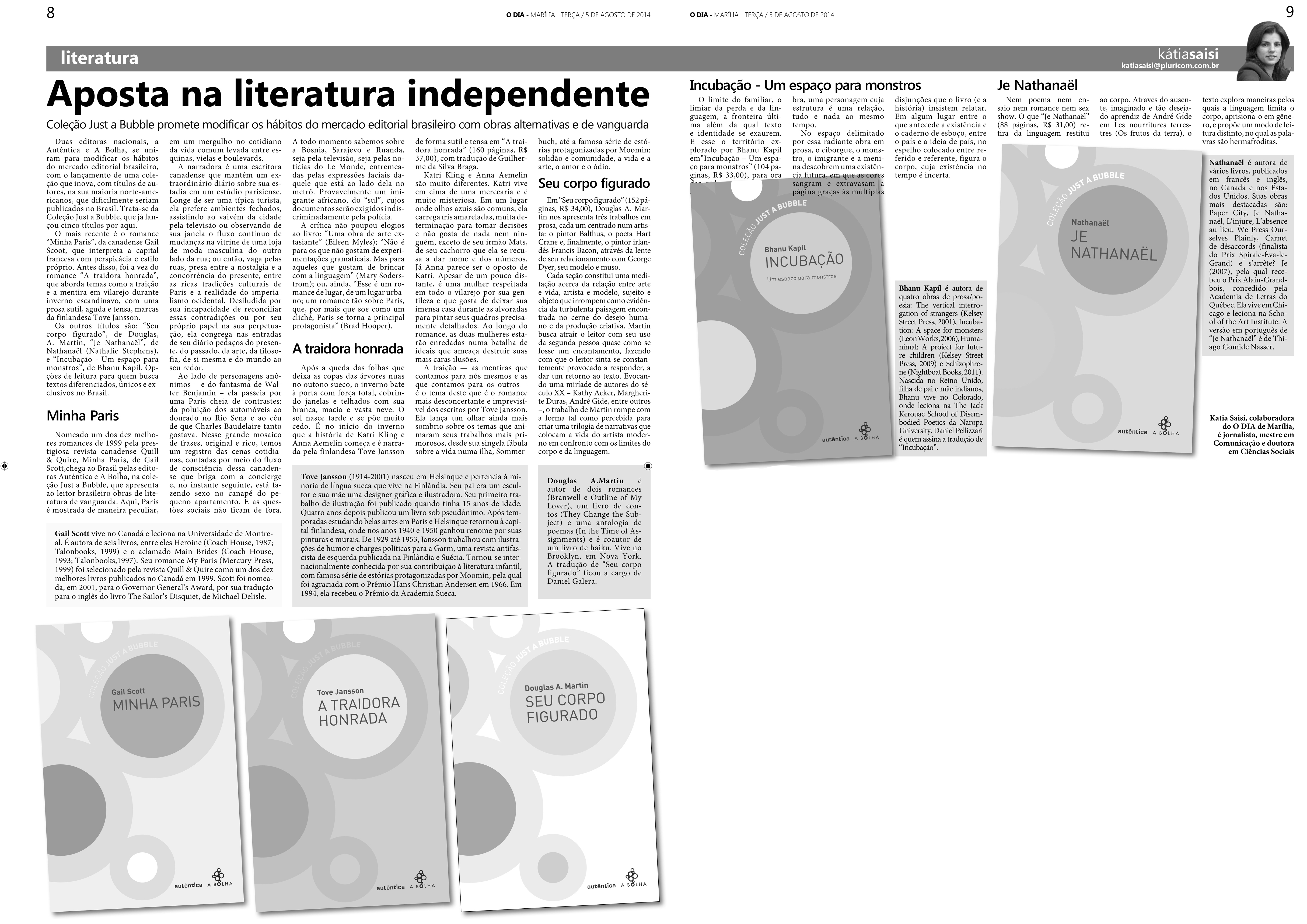 Aposta na literatura independente