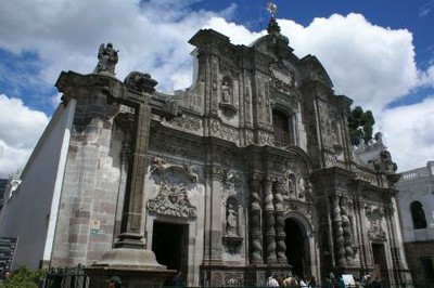 Fachada da igreja de Quito