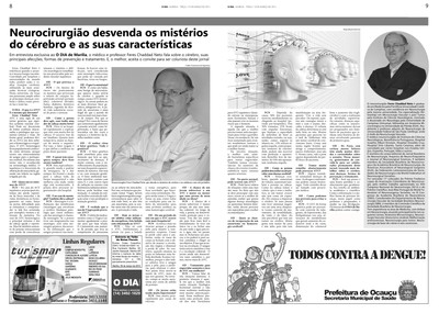 Entrevista com Feres Chaddad Neto no jornal O Dia - 10/03/2015