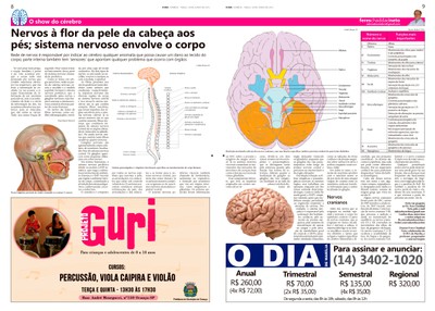 Coluna O Show do Cérebro no jornal O Dia - 30/06/2015