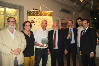 Premiação Academia Brasileira de Gastronomia