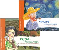 Vicent Van Gogh e Frida Kahlo estreiam coleção infantil sobre artistas famosos 