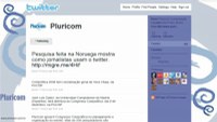 Pluricom adere ao Twitter para estreitar relacionamento com jornalistas e parceiros